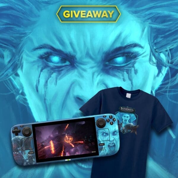 WIN a Pathfinder Abomination Vaults 1TB Steam Deck OLED And T-Shirt