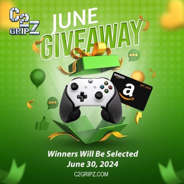 WIN an Amazon Gift Card Or a Pair of Controller Gripz