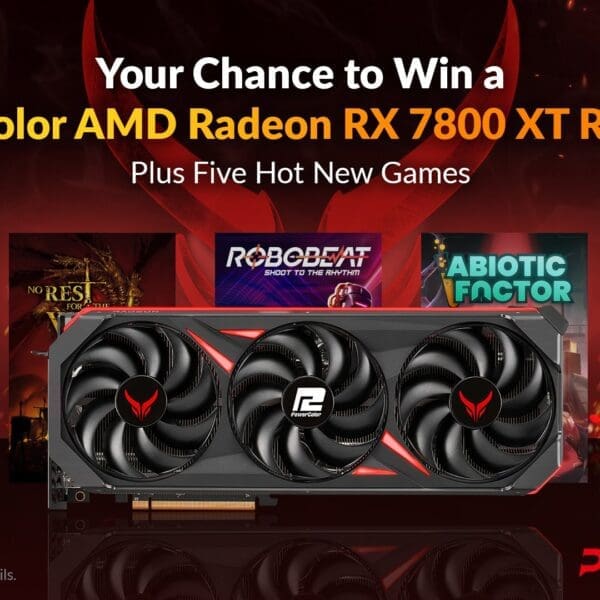 WIN a Red Devil Radeon RX7800XT Graphics Card and Games