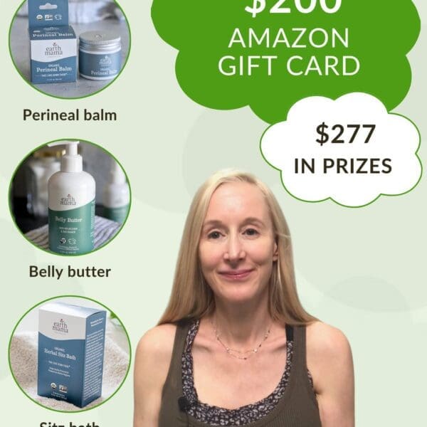 WIN an Amazon Gift Card And Earth Mama Bundle