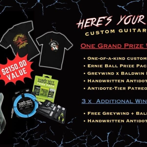 WIN a Custom Guitar