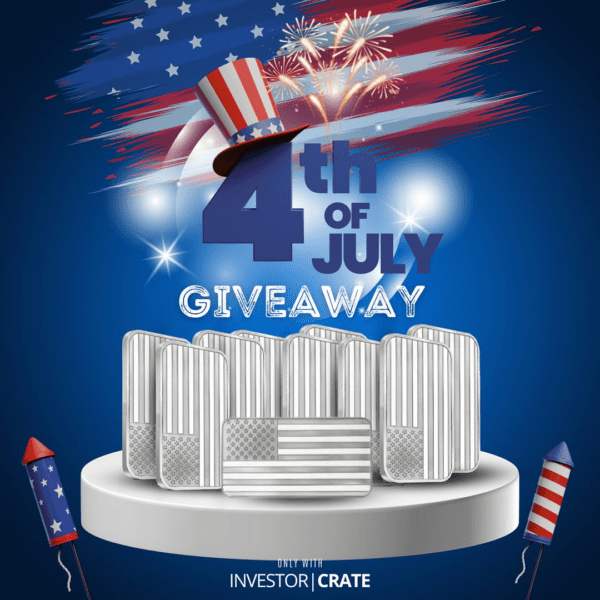 WIN an American Flag Silver Bar