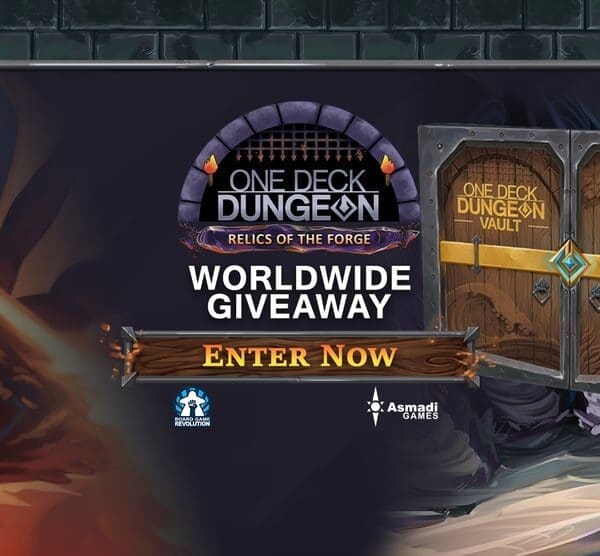 WIN a One Deck Dungeon: Relics Of The Forge