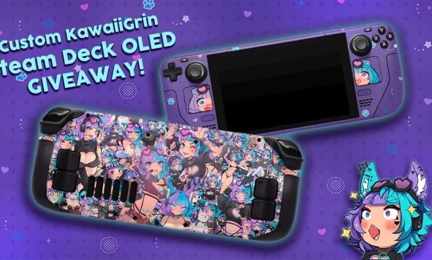 WIN a Custom Steam Deck OLED