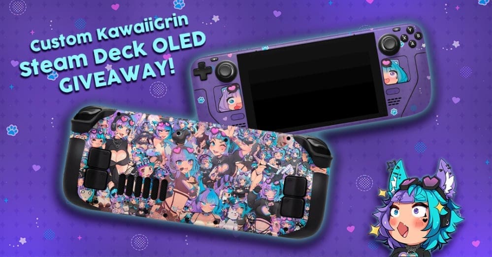 WIN a Custom Steam Deck OLED