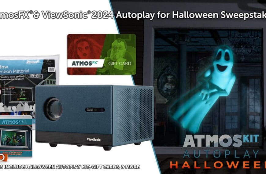 WIN an Atmoskit Autoplay Halloween Projector Kit