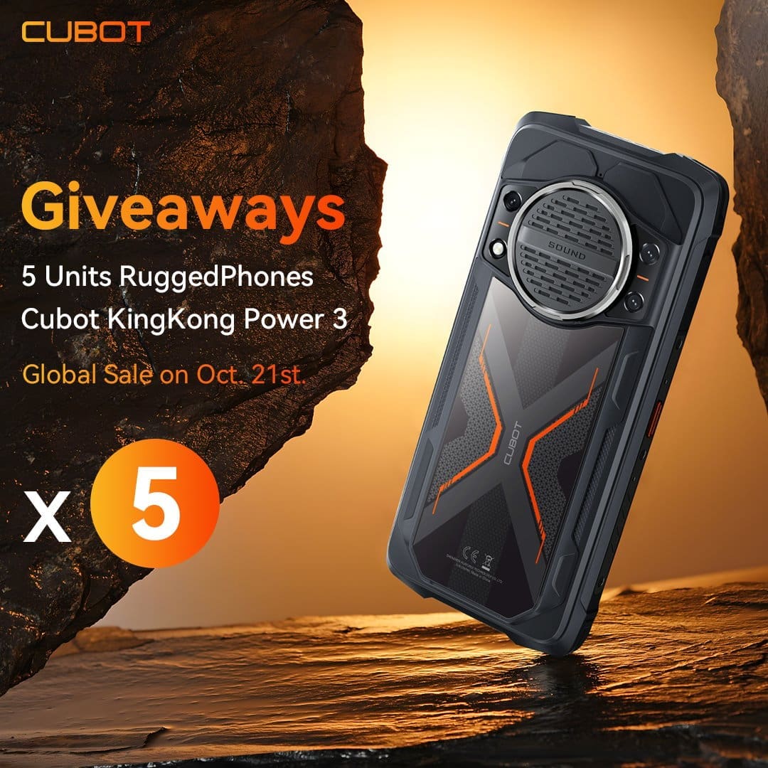 WIN a Cubot Kingkong Power 3