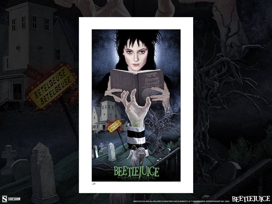 WIN A Beetlejuice Fine Art Print