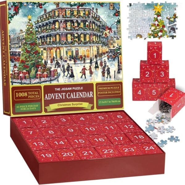 WIN A Christmas Jigsaw Puzzle Advent Calendar