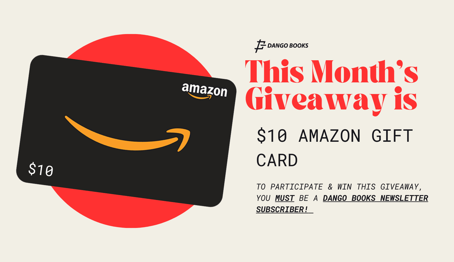 WIN a Amazon Gift Card