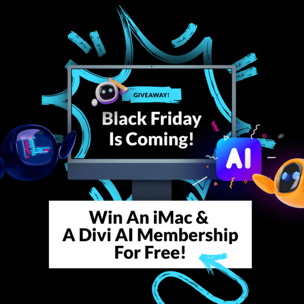 WIN An iMac And Divi AI