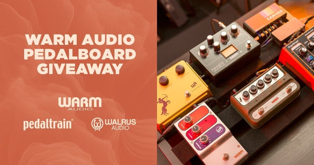 WIN A Warm Audio Pedalboard