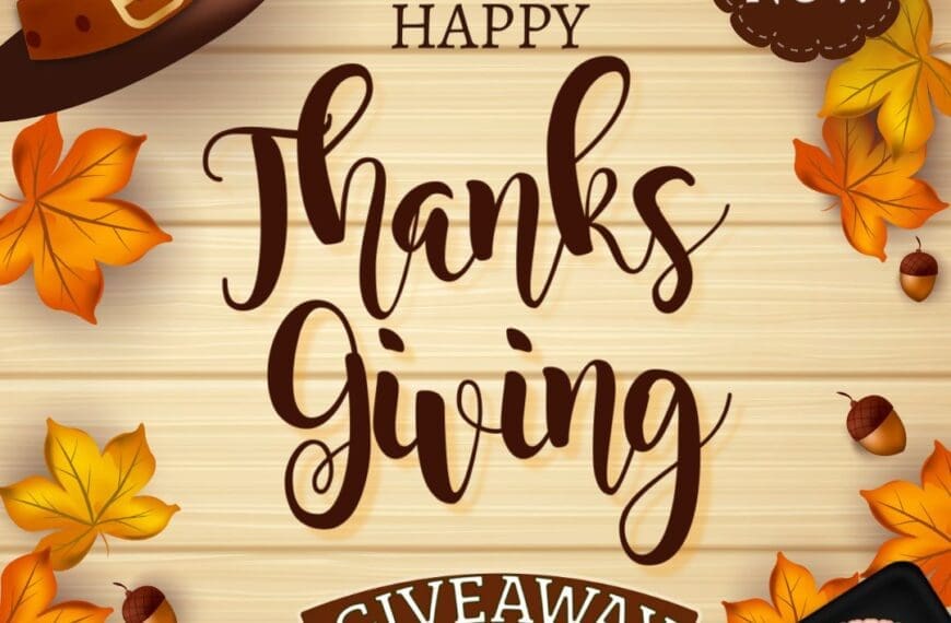 WIN A Thanksgiving Giveaway Pack