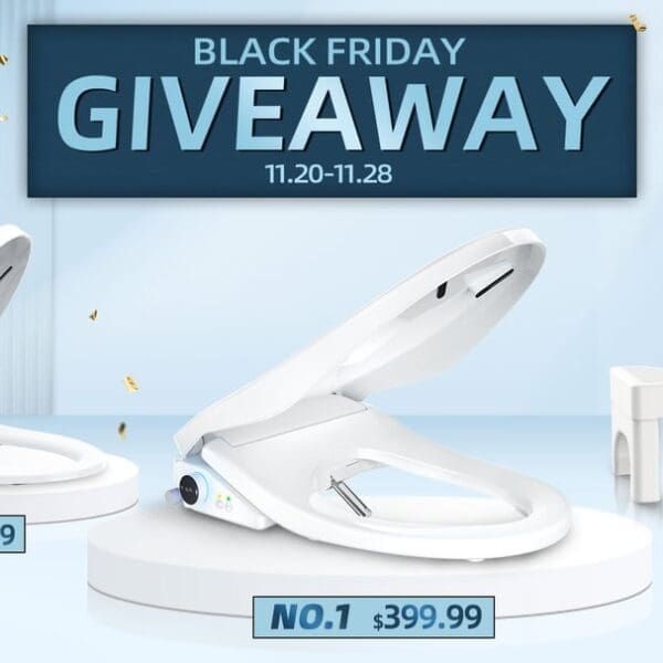 WIN An Electric Bidet Toilet Seat