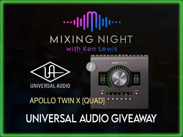 WIN A UAD Apollo Twin X (QUAD) Interface