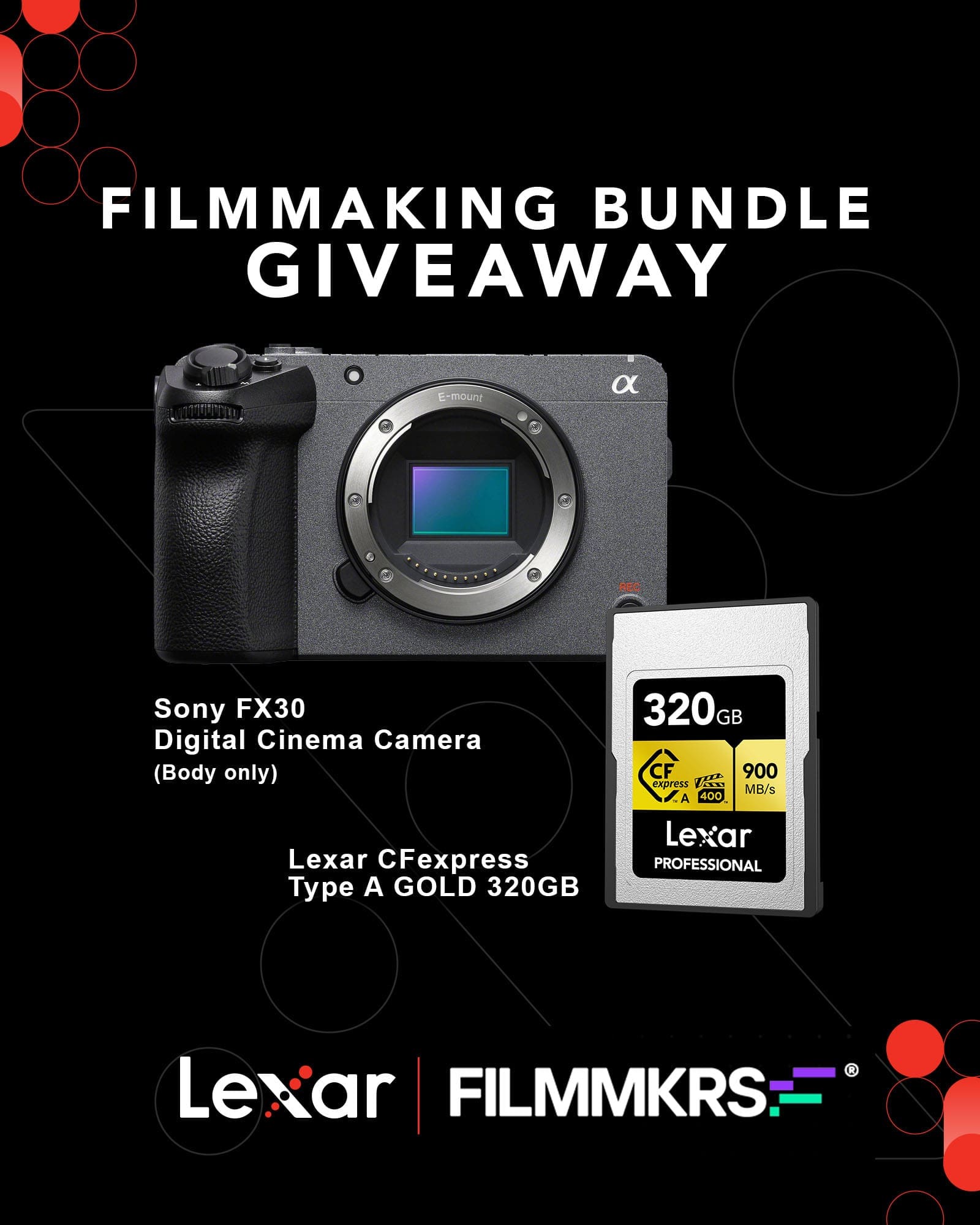 WIN A Cinema Camera Bundle