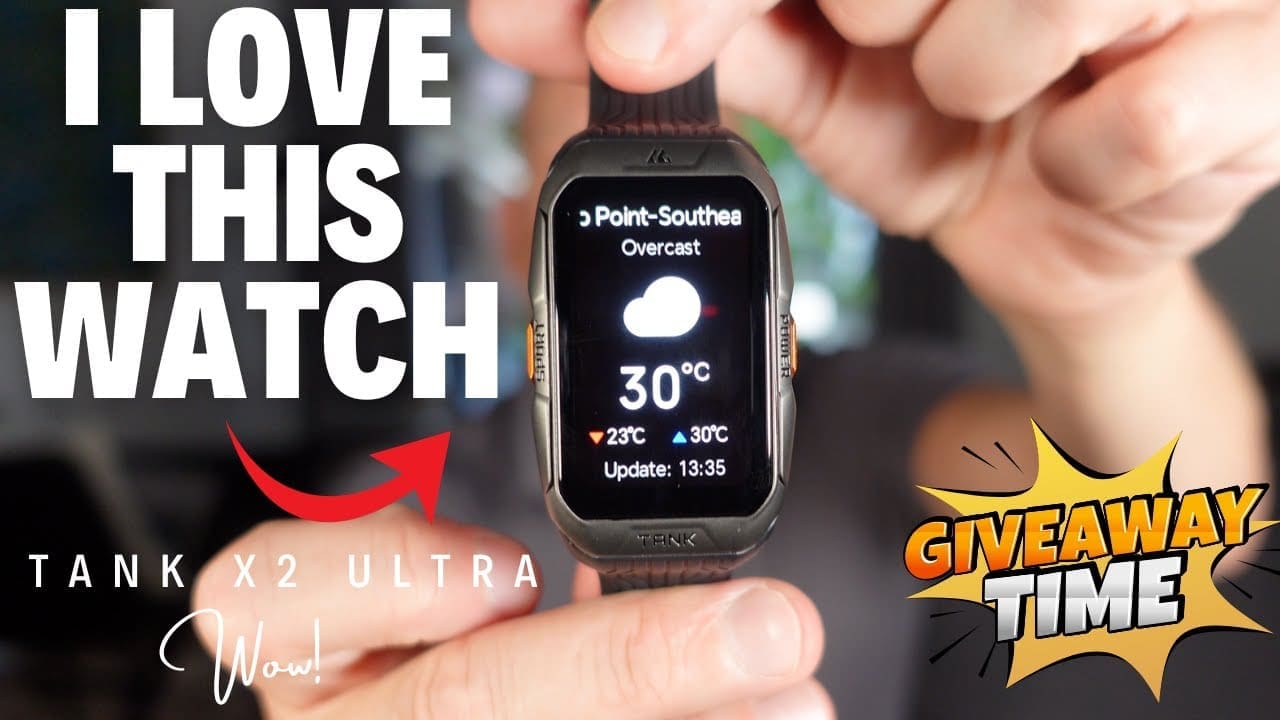 WIN A Kospet Tank X2 Ultra Smartwatch