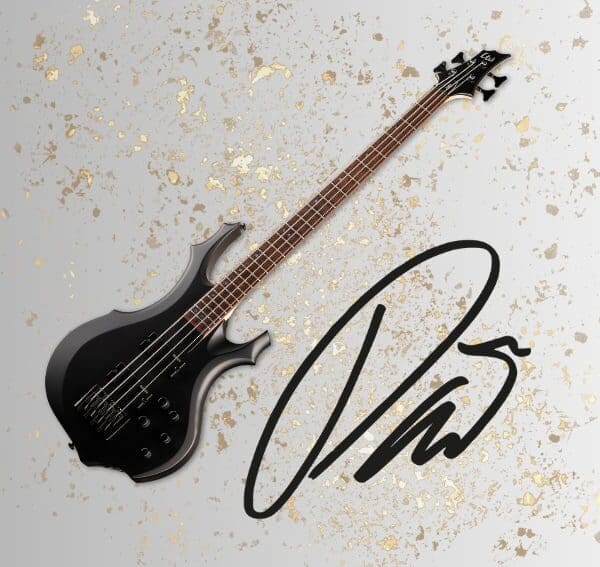 WIN An Esp Ltd F-204 Black Satin Bass Guitar