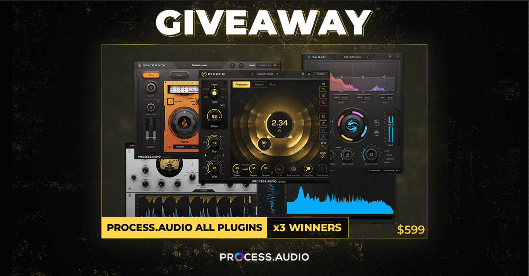 WIN A Complete Process.Audio Plugin Suite