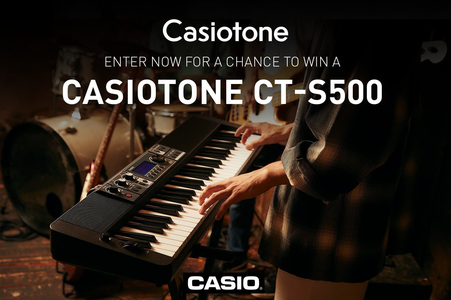 WIN A Casiotone Ct-S500