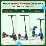 WIN A Hiboy Electric Vehicle Bundle