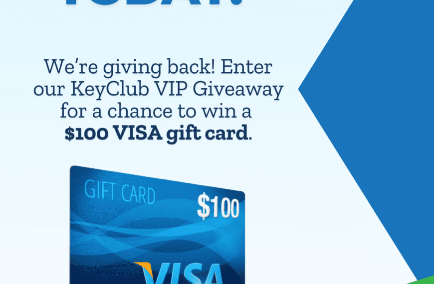 WIN a Visa Gift Card