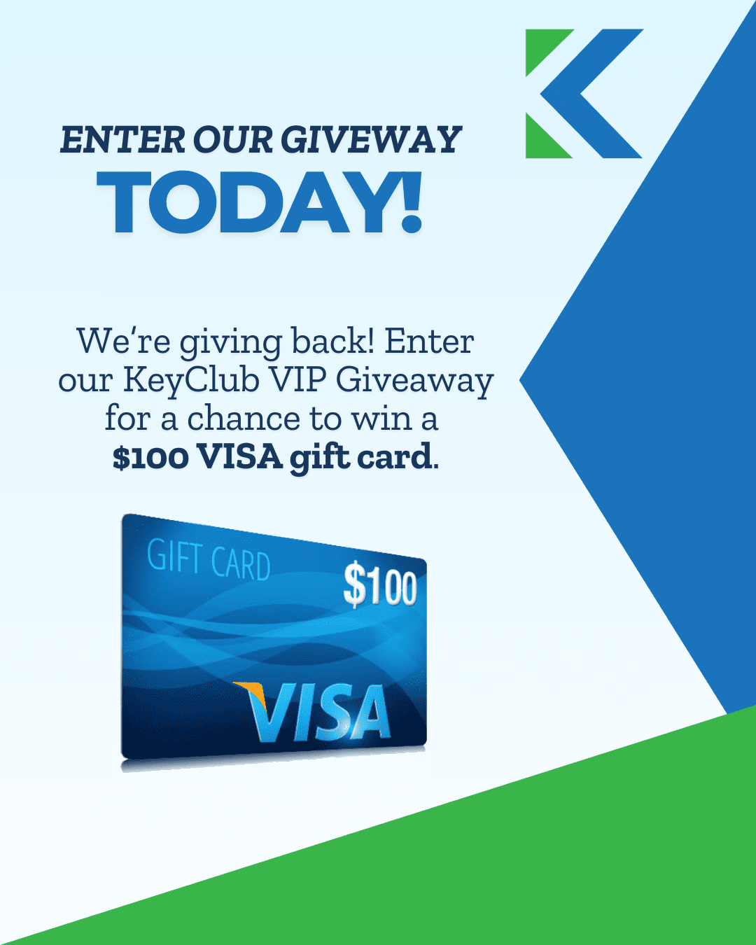 WIN a Visa Gift Card