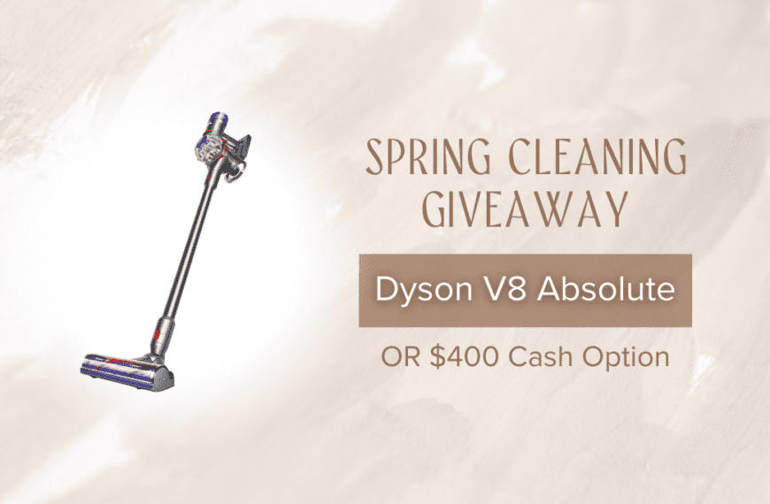 WIN a Dyson V8 Absolute